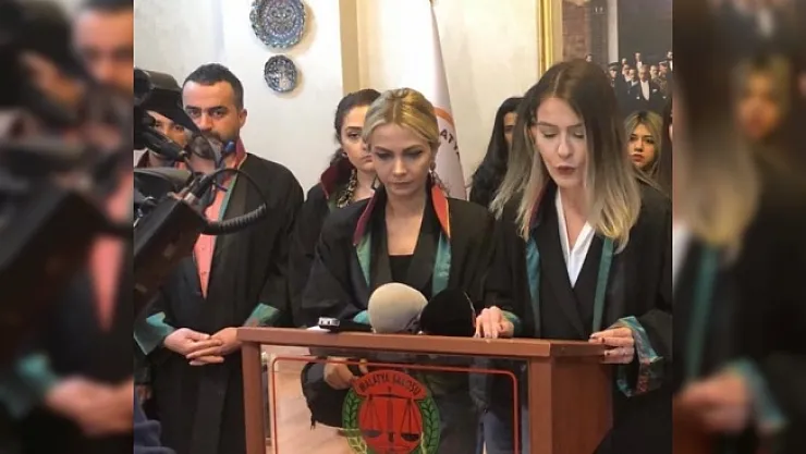 Kadın avukatlardan 8 Mart kutlaması