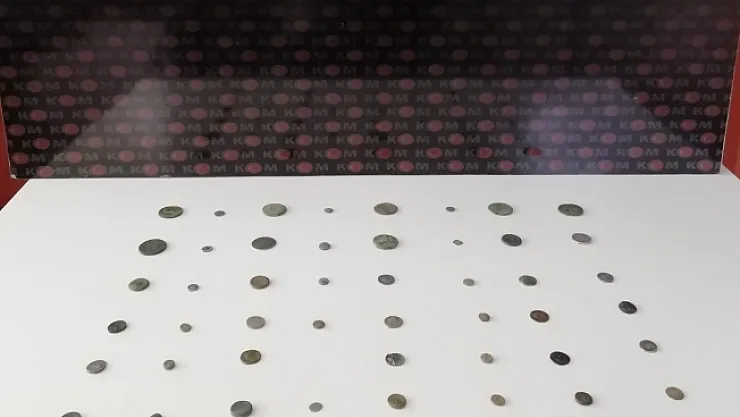 Malatya'da 47 adet sikke ele geçirildi