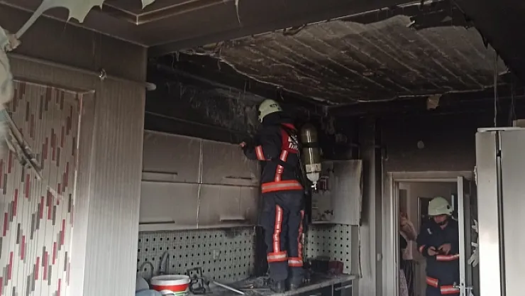 Ev ve çatı yangını!..