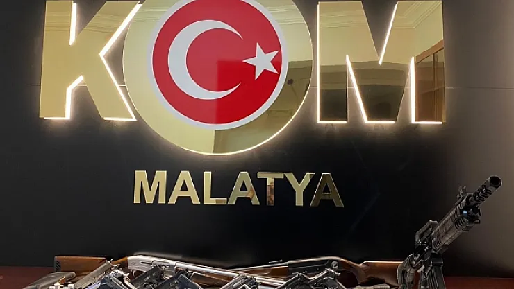 Malatya'da suç örgütüne ağır darbe: 16 gözaltı!