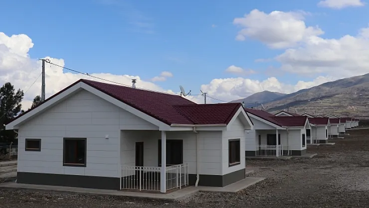 Malatya'daki TOKİ köy evlerinde sona gelindi