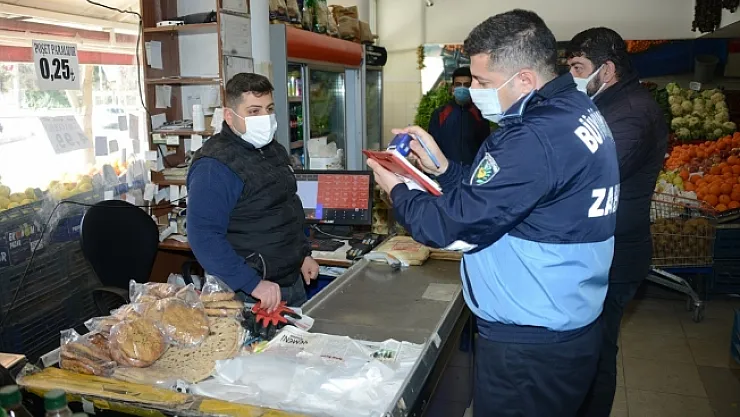 Zabıta ekipleri gıda ve etiket denetimi yaptı