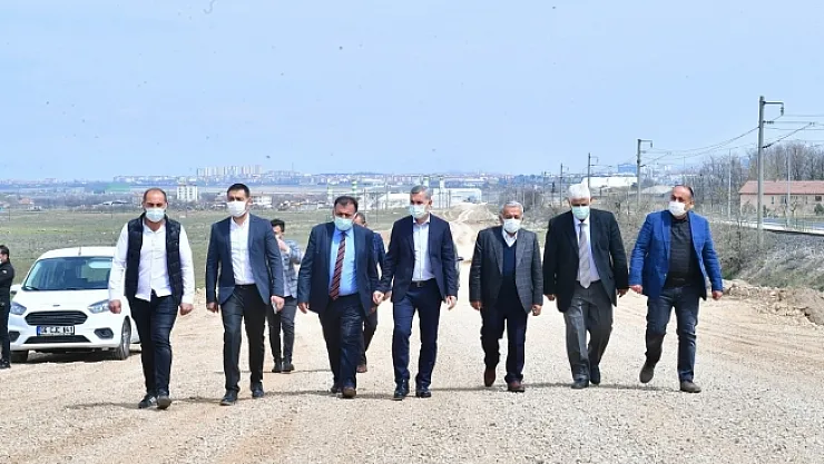 Başkan Çınar, alternatif yol güzergâhını inceledi