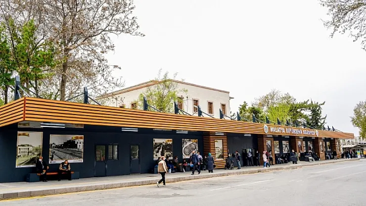 Çilesiz otobüs durağı yenilenerek hizmete sunuldu