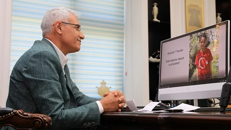 Çocuklar sordu, Başkan Güder cevapladı