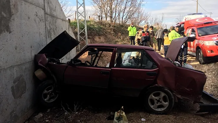 Malatya'da trafik kazası: 2 yaralı