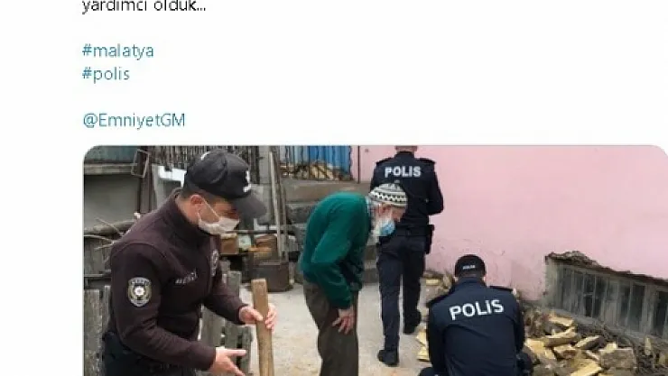 Polis yardımseverliği ile büyük takdir topladı