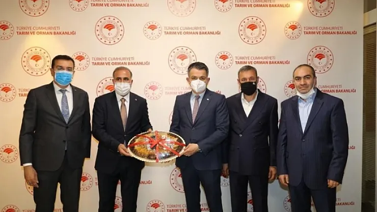 Tüfenkci, Büyükçay barajı için Pakdemirli ile görüştü