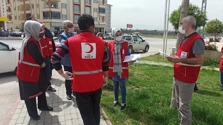 Türk Kızılayı Yeşilyurt Şubesi'nden ihtiyaç sahiplerine yardım eli