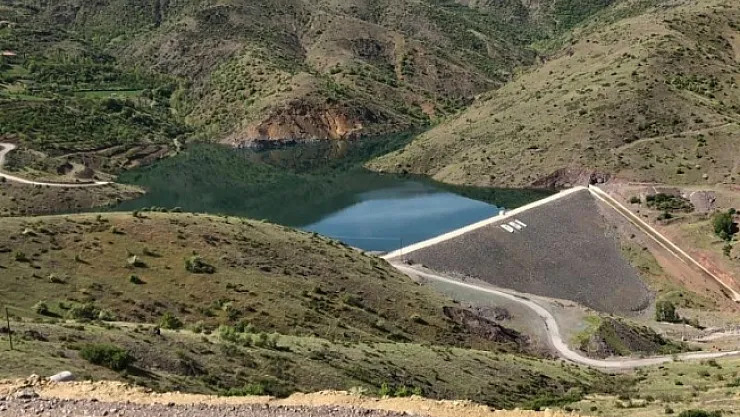 Yaygın Göleti'nden su tahliyesi başladı