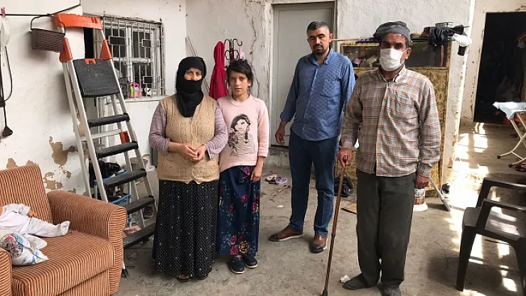 Engelli kocasına ve çocuklarına bakan vefakar kadın yardım bekliyor