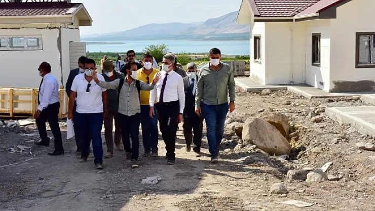 Kale'de köy konutları tamamlandı