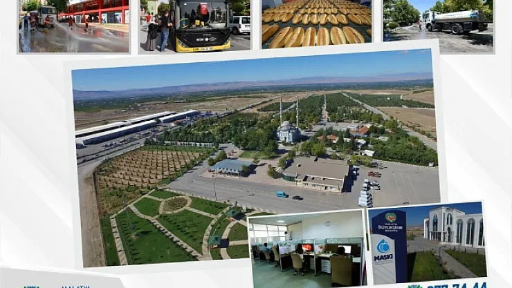 Malatya Büyükşehir, bayramda da görev başında!