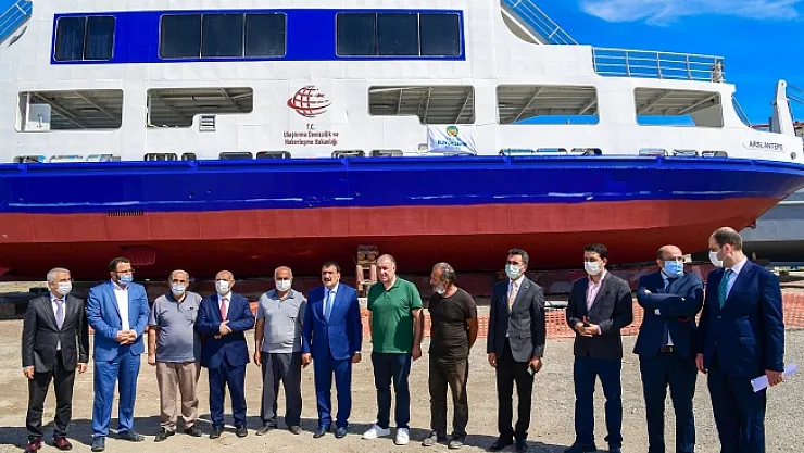 Malatya'da Atabey İskelesindeki feribotlar bakıma alındı