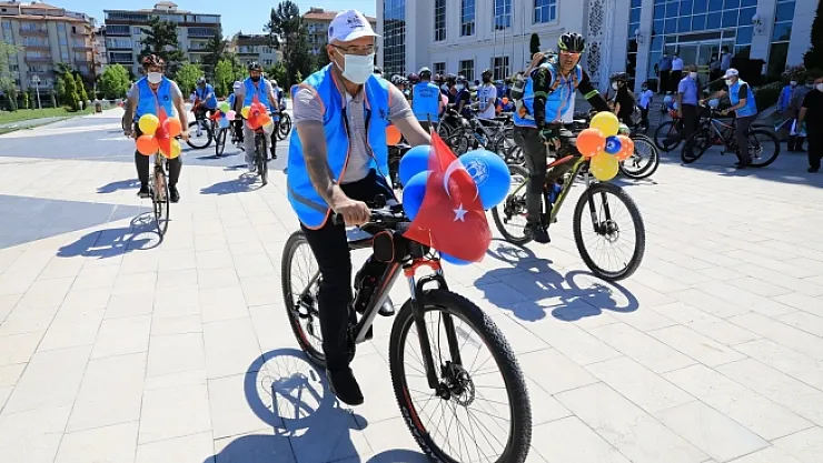 Battalgazi Belediyesi'nden özel bisiklet turu etkinliği