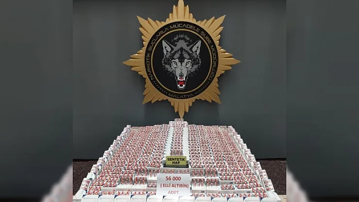 Malatya'da 1,5 milyon liralık uyuşturucu ele geçirildi