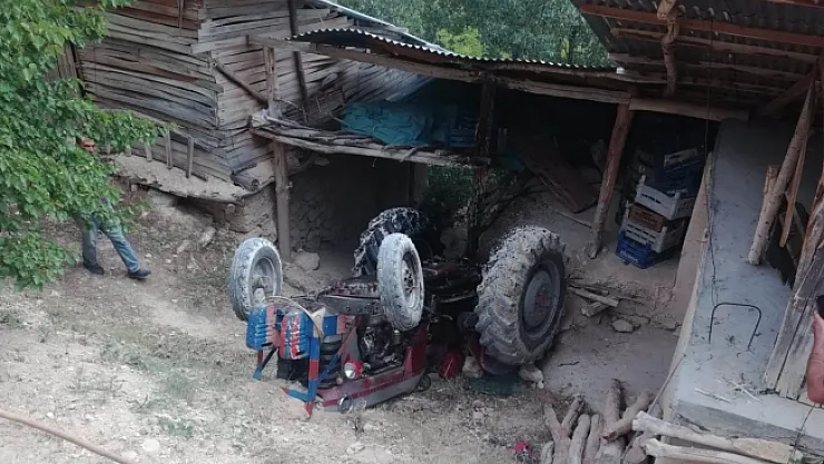 Malatya'da traktör kazası: 1 yaralı