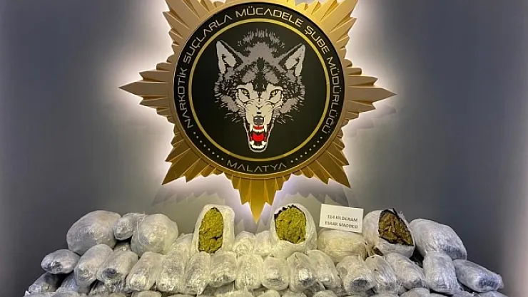 Malatya'da zehir tacirlerine büyük darbe