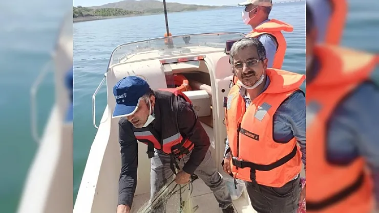 Malatya'da balık av yasağına sıkı denetim