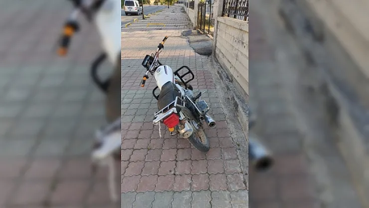 Motosiklete, fiyatı kadar ceza uygulandı