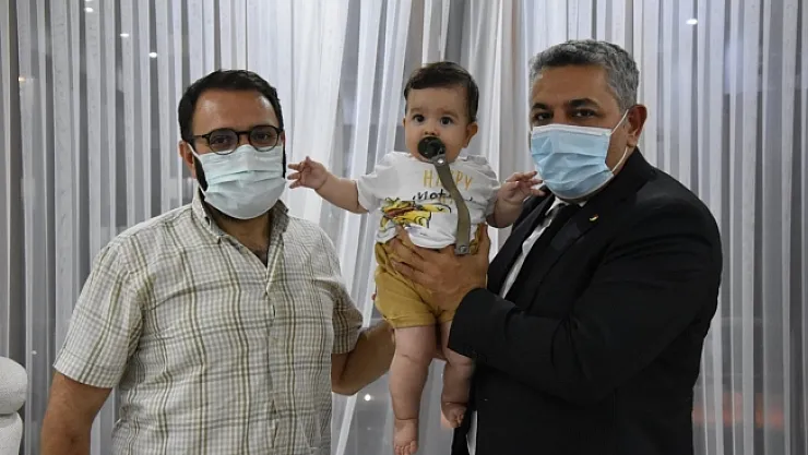 Sadıkoğlu'ndan destek ziyareti! 'Eyüp Çınar evladımıza can olalım'