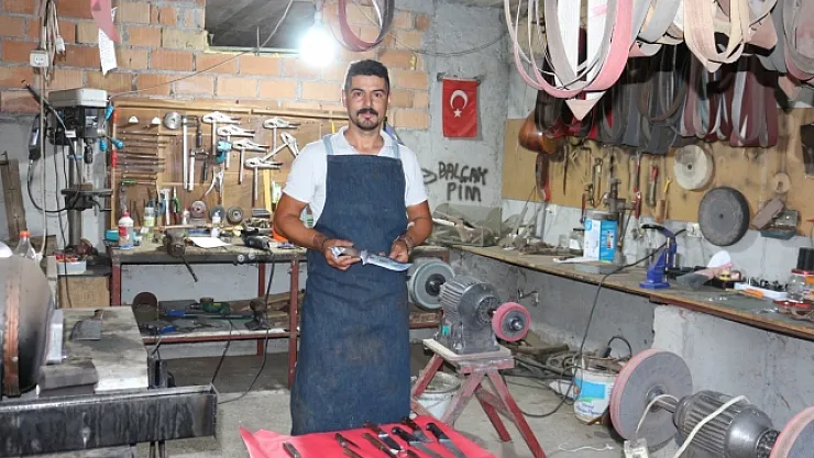 Bayram öncesinde bıçak ustalarından yoğun mesai
