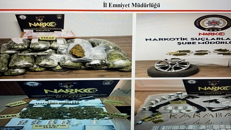 Malatya'da 18 ayda 557 torbacı cezaevine gönderildi