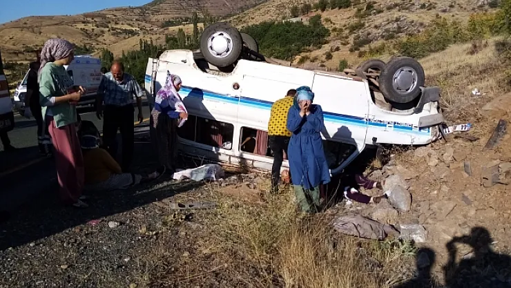 Malatya'da 2 ayrı trafik kazası: 14 yaralı