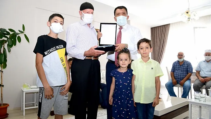 Malatya'da Şehit ve gazi ailelerine ziyaret