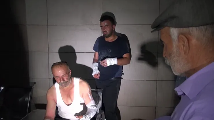 Araç tüp aldıktan sonra bomba gibi patladı: 2 yaralı!