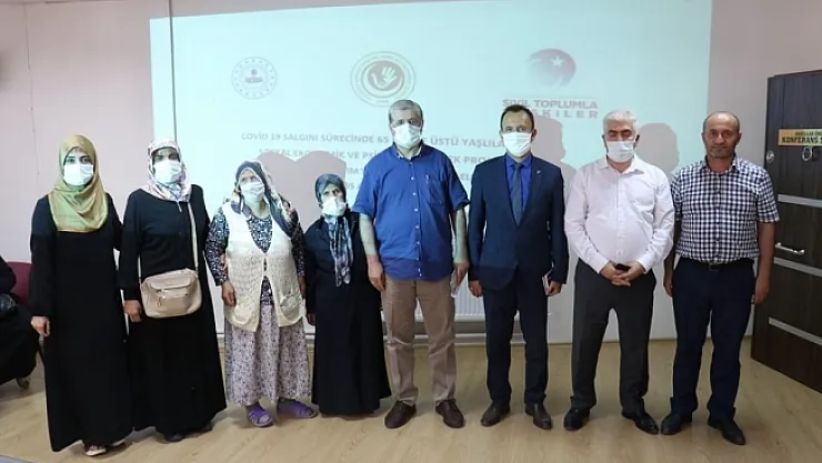 Covid-19 salgın sürecinde 65 yaş üstüne destek