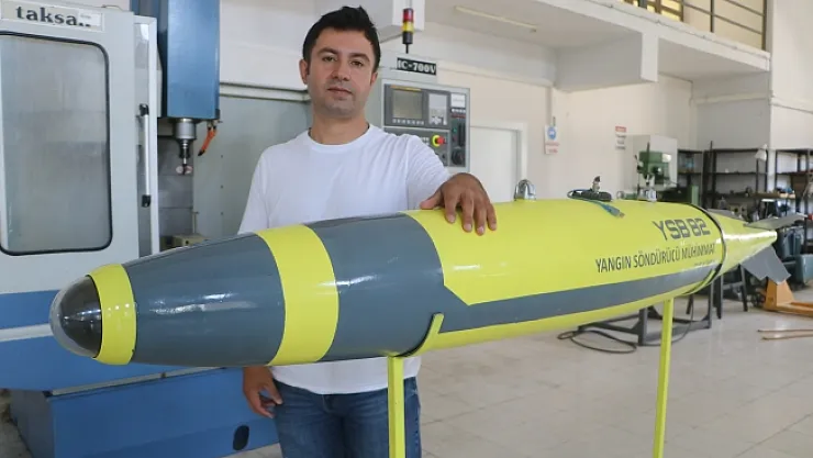 Devasa yangınlar için söndürme bombası!