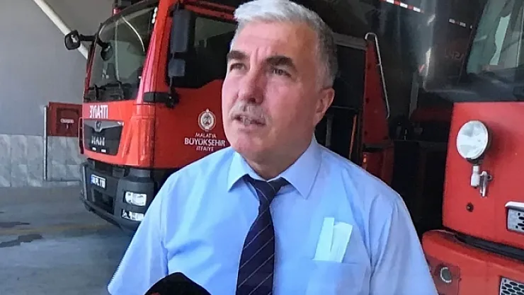 İtfaiye Başkanı Acar, vatandaşları yangınlara karşı uyardı