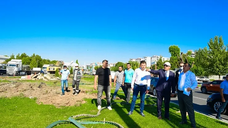 Malatya'da kavşak düzenleme çalışmaları son sürat