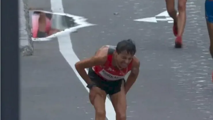 Malatyalı sporcu olimpiyatta yarışı tamamlayamadı