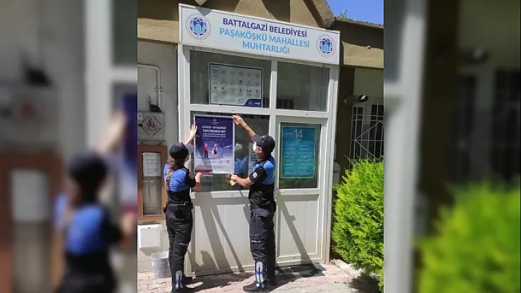 Polisten aşıya destek