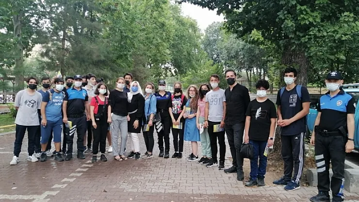 Polisten piknikçilere uyarı