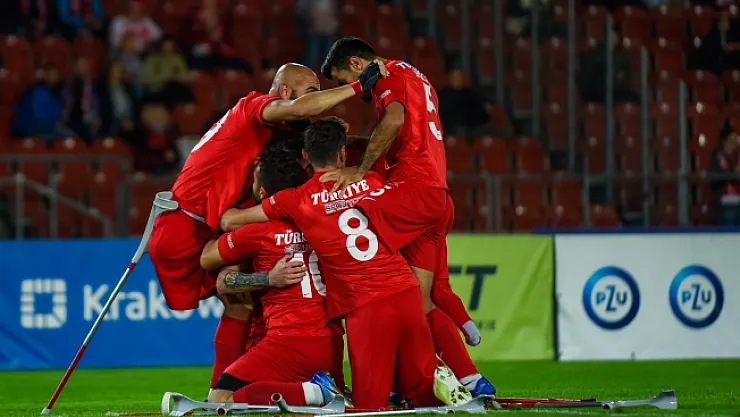 Ampute Futbol Milli Takımı yeniden Avrupa Şampiyonu!