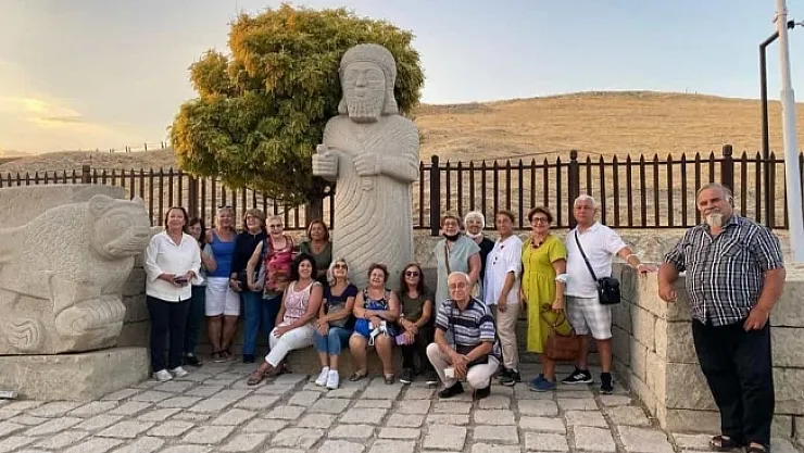 Arslantepe'yi ziyaret eden turist sayısı arttı