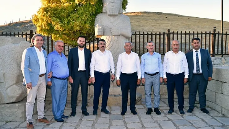 Bursa'nın başkanları Malatya'yı gezdi