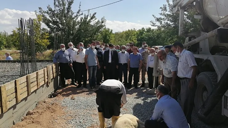 'Hazreti Hamza Cami' nin temeli törenle atıldı