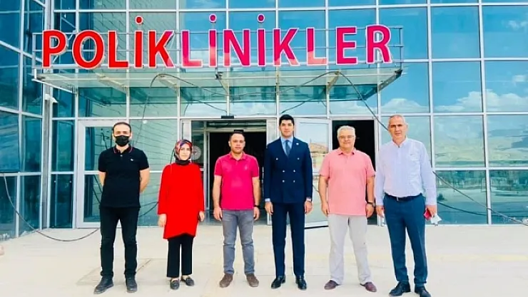 Kaymakam Kılıç yeni hastaneyi inceledi