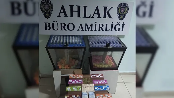 Tombalacılara baskın: 51 şahsa ceza