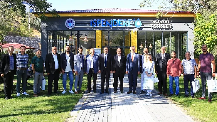 Turizmcilere İspendere Şifalı içmeleri tanıtıldı