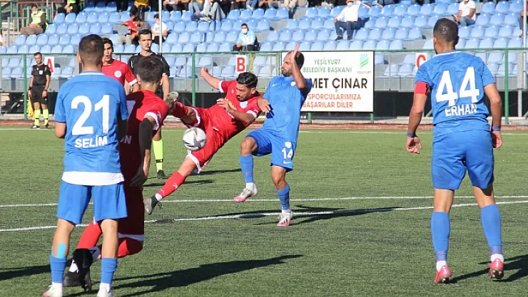 Yeşilyurt 1 attı 1 yedi…