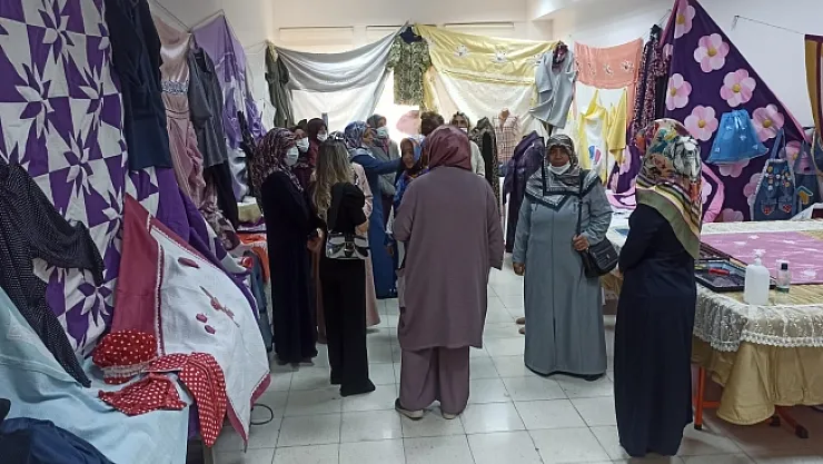 El emeği göz nuru ürünler sergilendi