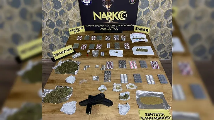 Malatya'da 'torbacı' operasyonu: 21 gözaltı