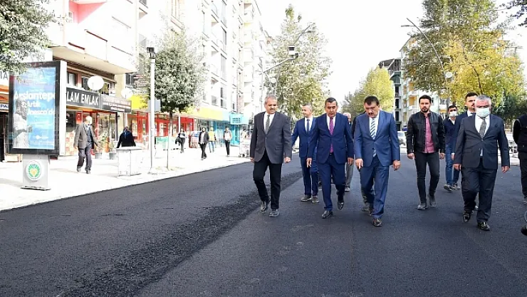 Malatya'daki Sivas Caddesi yenileniyor
