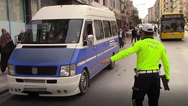 Toplu taşıma araçlarına denetim arttırıldı