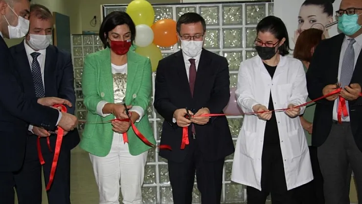 TÖTM'de Dermatokozmetoloji Ünitesi törenle açıldı